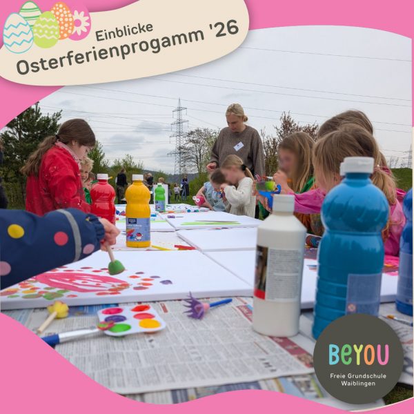 einblick Osterferienprogramm Malen