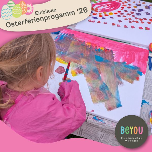 einblick Osterferienprogramm Malen