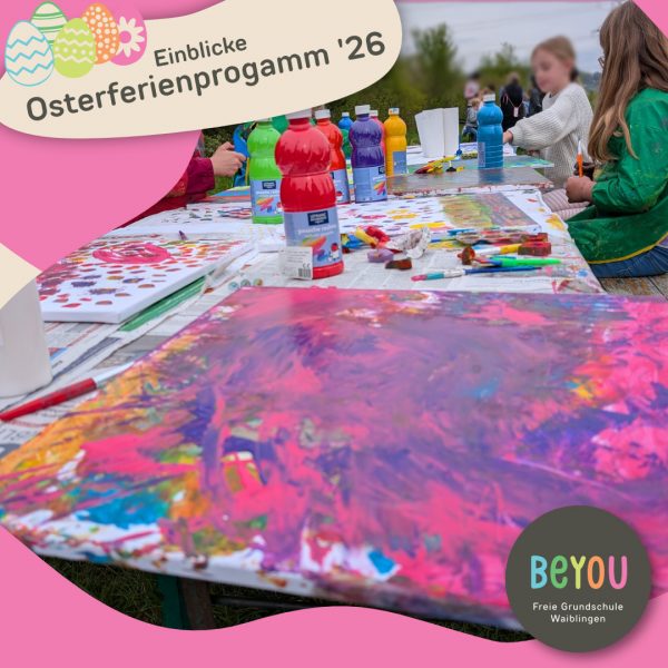 einblick Osterferienprogramm Malen