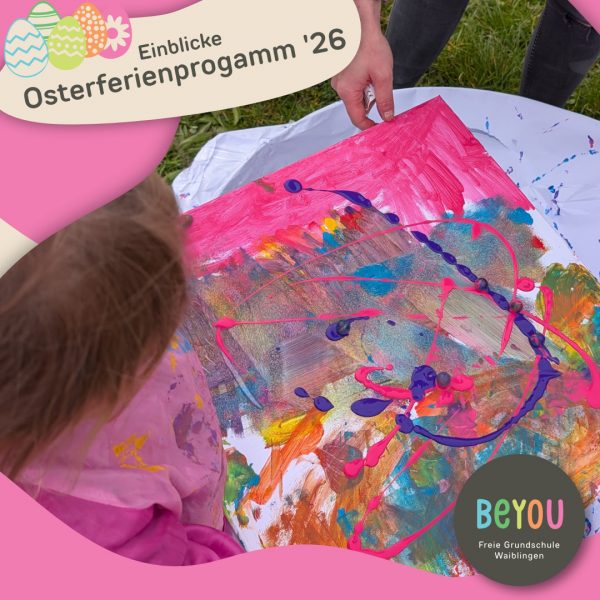 einblick Osterferienprogramm Malen
